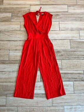 Womens Cabi Red Jumpsuit - XS